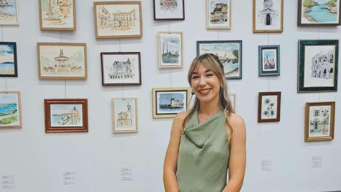 Plan-de-Cuques : L'artiste Aurélie Philis dévoile sa première exposition sur Maritima