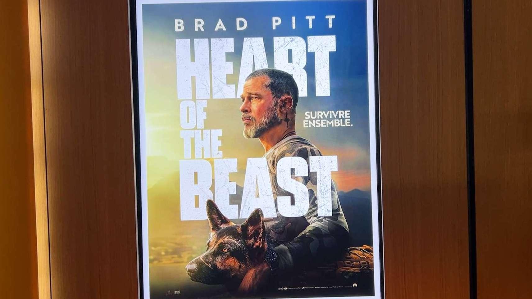 « Heart of the Beast » Brad Pitt éclipsé par son fidèle compagnon Odin ? Les premières réactions