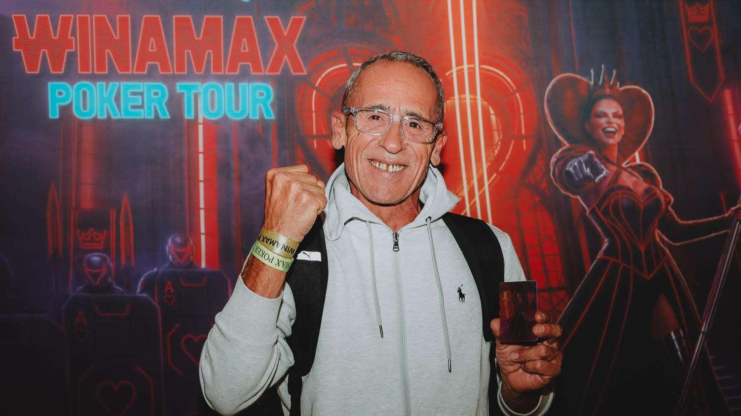 « Je suis monté avec un but » : docker à Marseille, Christophe a décroché son ticket pour la finale du Winamax Poker Tour