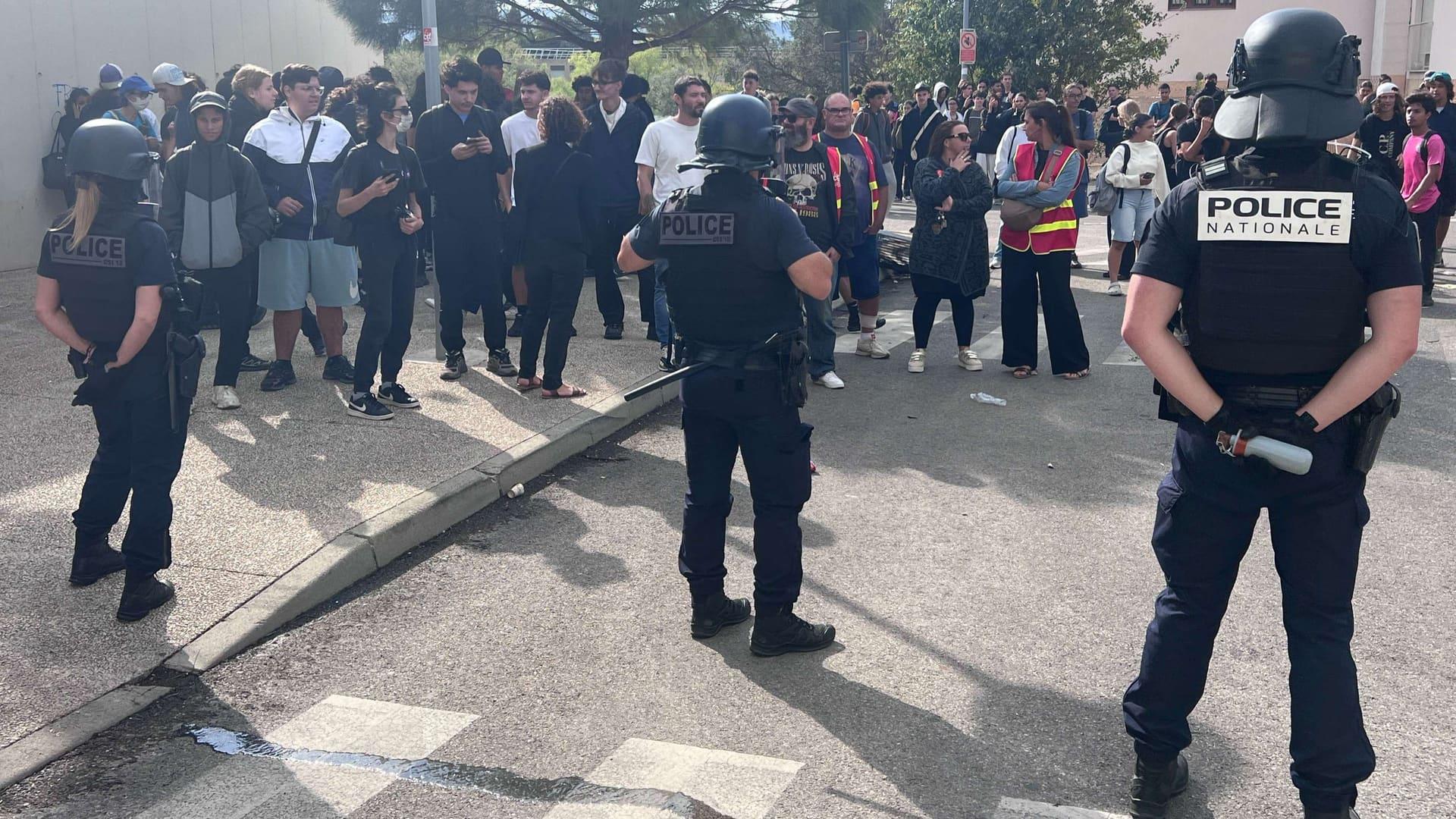 Colère des lycéens à Marseille : « La seule réponse du gouvernement, c’est la répression »