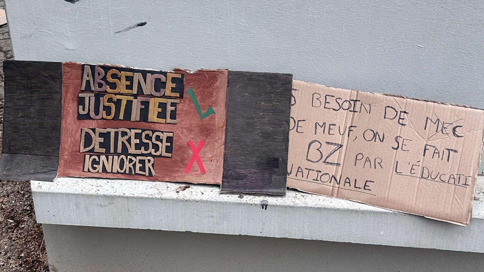 Mobilisation lycéenne à Istres : "Nous ne cesserons pas avant d'avoir des actions concrètes"
