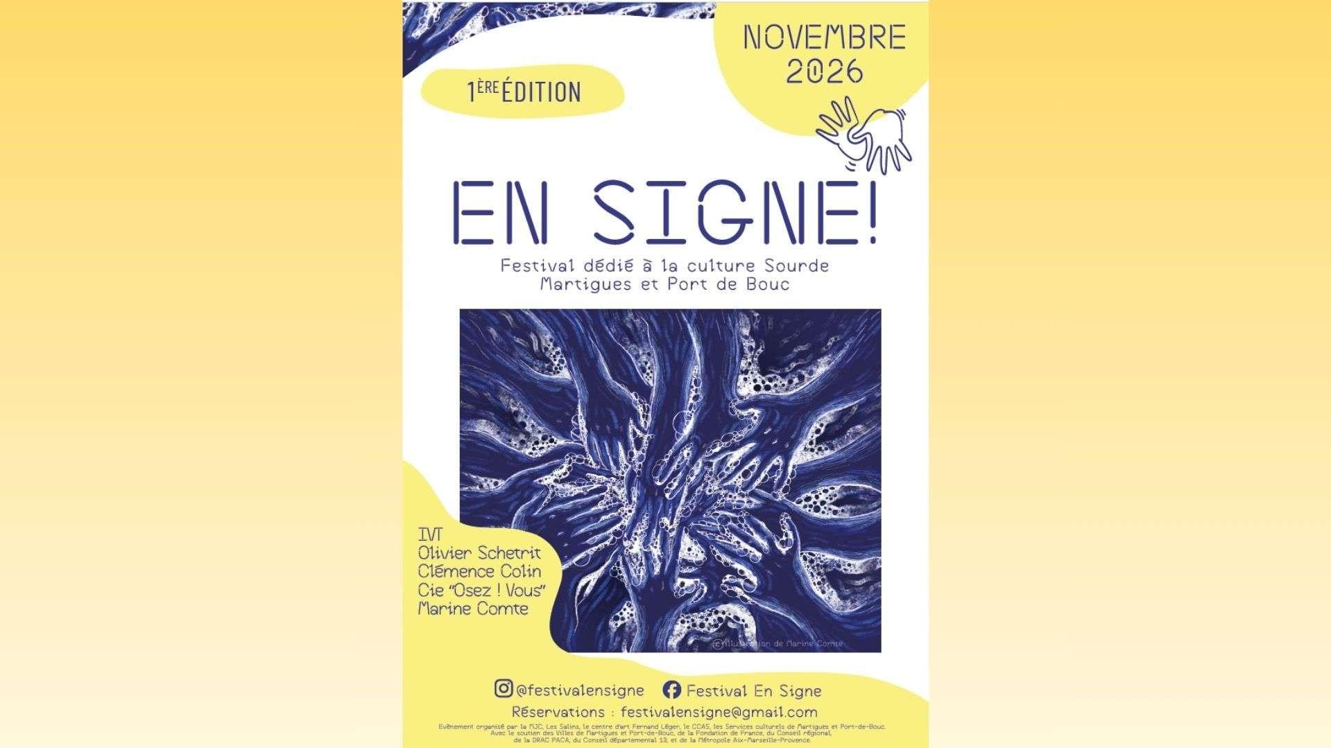 Martigues et Port-de-Bouc lancent « En Signe ! », le premier festival dédié à la culture Sourde