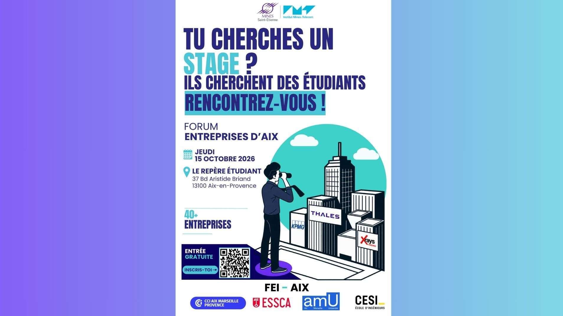 Aix-en-Provence : décrocher un entretien le jour même, la promesse du 19e Forum Entreprises Ingénieur pour les étudiants
