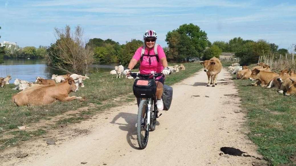 Cyclosein : 764 km à vélo, Sylvie Pioli n'arrête pas le combat