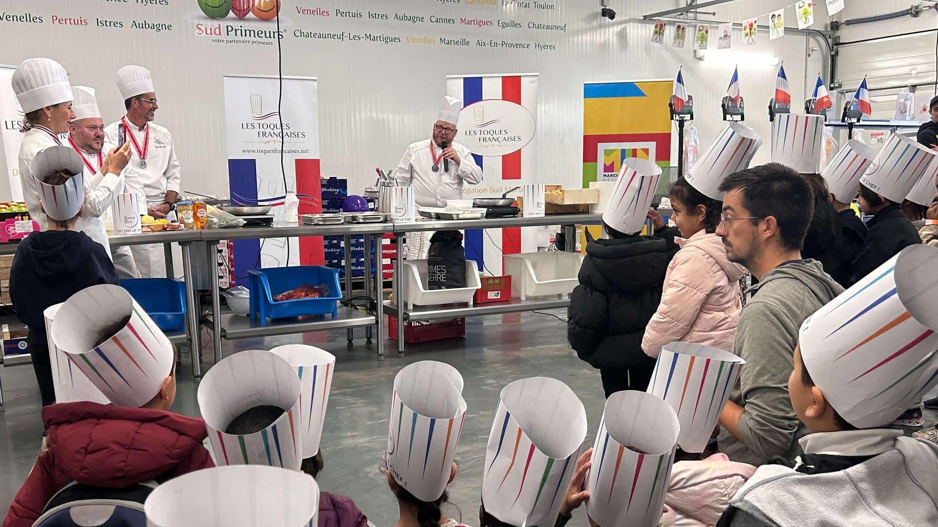Semaine du Goût 2026 : les écoliers marseillais en pleine immersion gourmande au MIN des Arnavaux