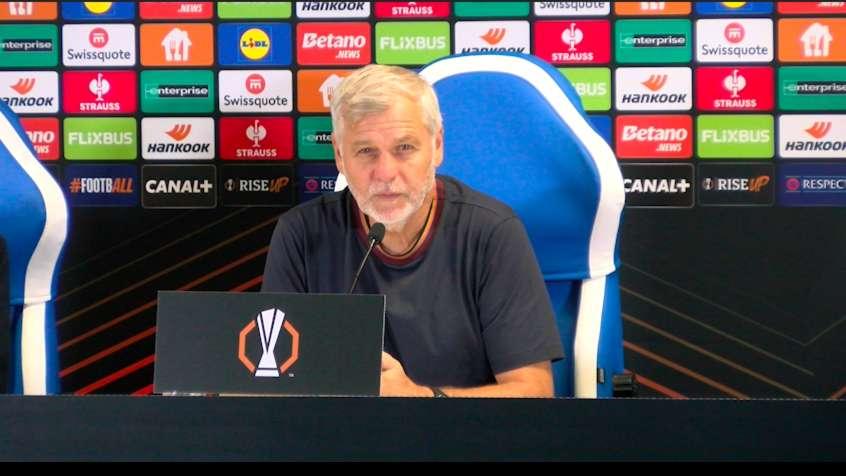 OM - OLYMPIAKOS : Genesio "on a tout donné, mais on n'est pas récompensé au moins par un match nul"
