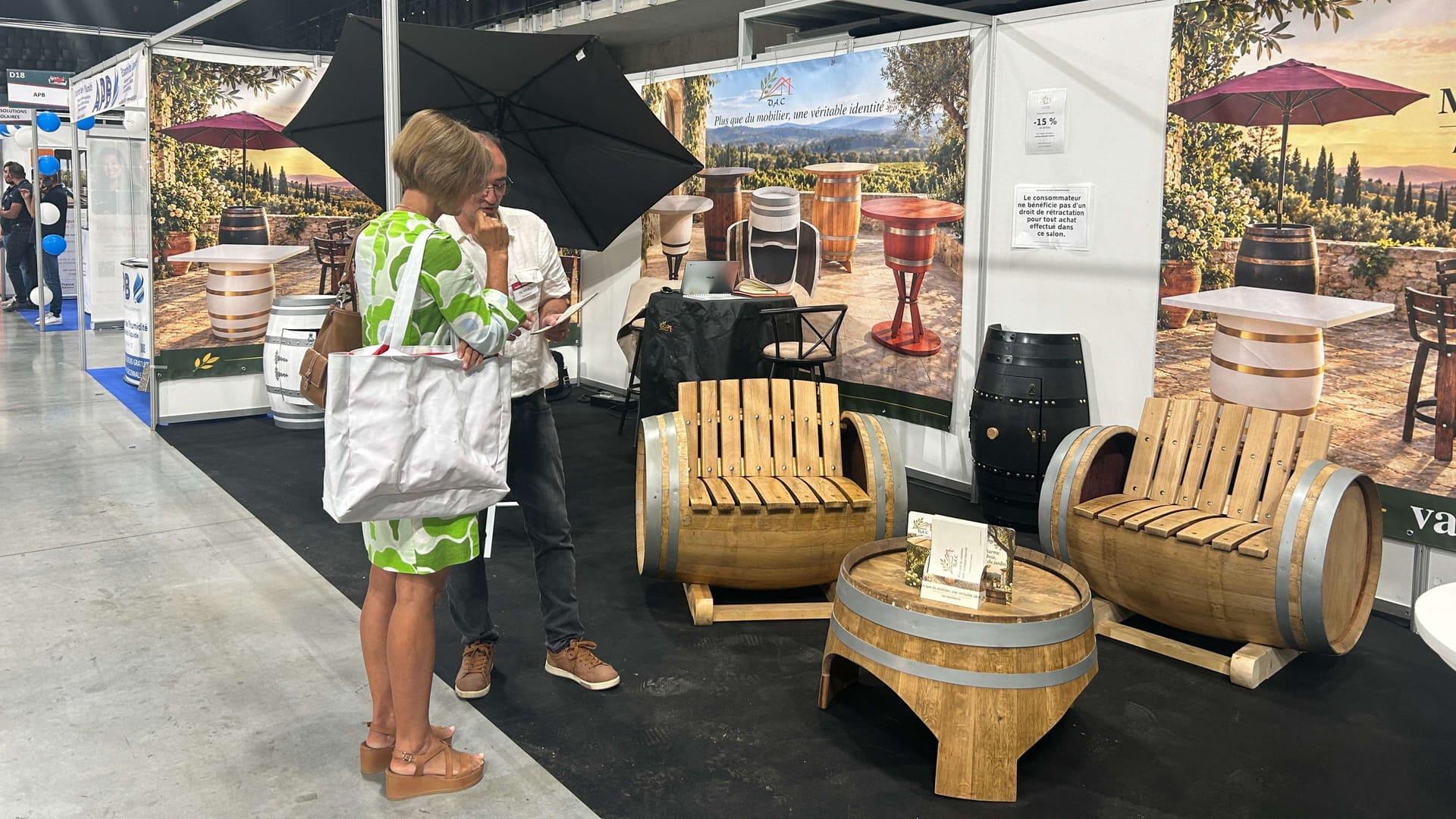 Photovoltaïque, cartes anciennes transformées et plantes sans pot : nos coups de cœur au Salon de l'Habitat d'Aix