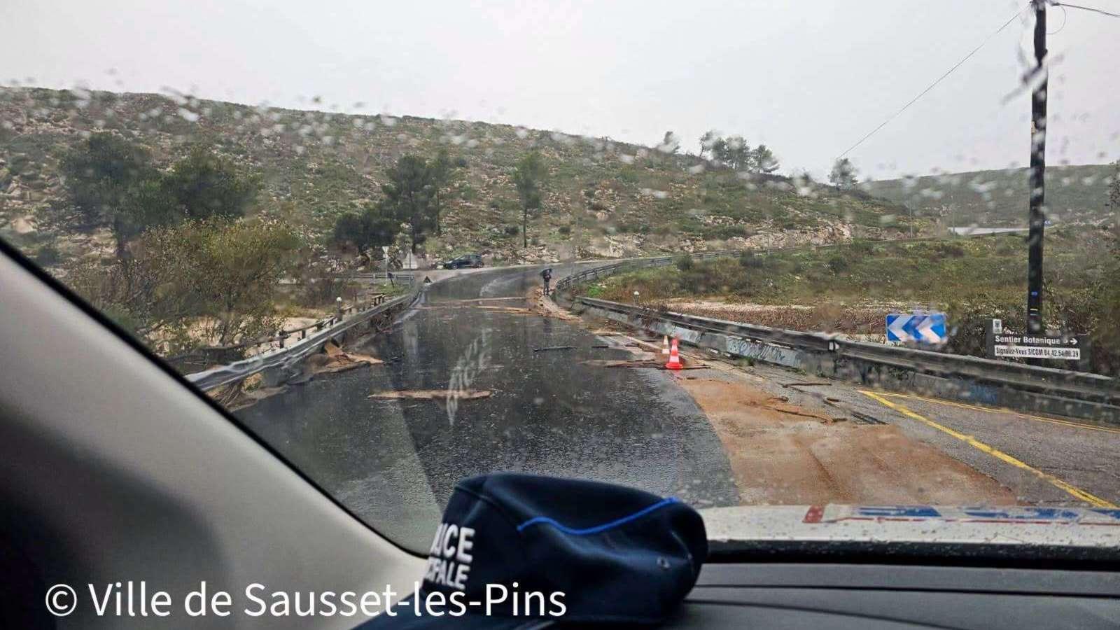 A Sausset-les-Pins, le bilan et l'après-orage