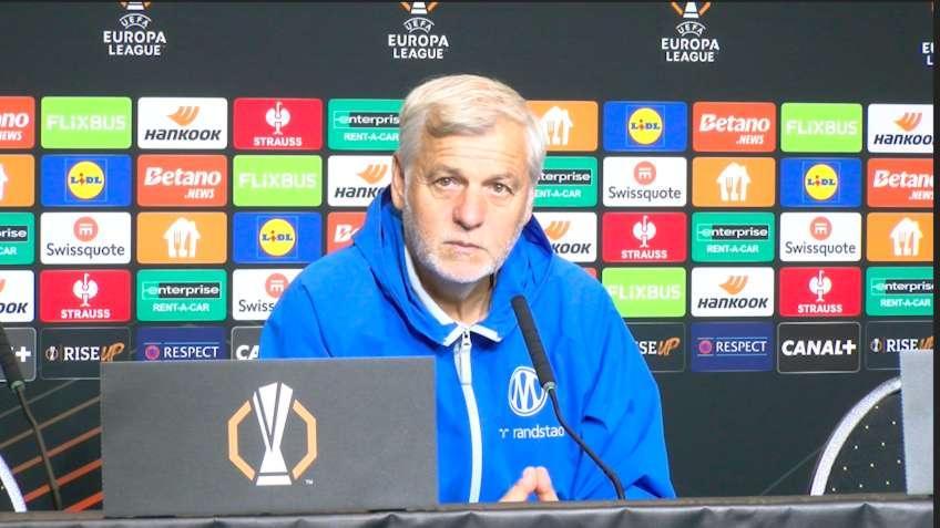 Sturm Graz - OM : Bruno Genesio "je ne pense pas qu'on ait le statut de favoris"'