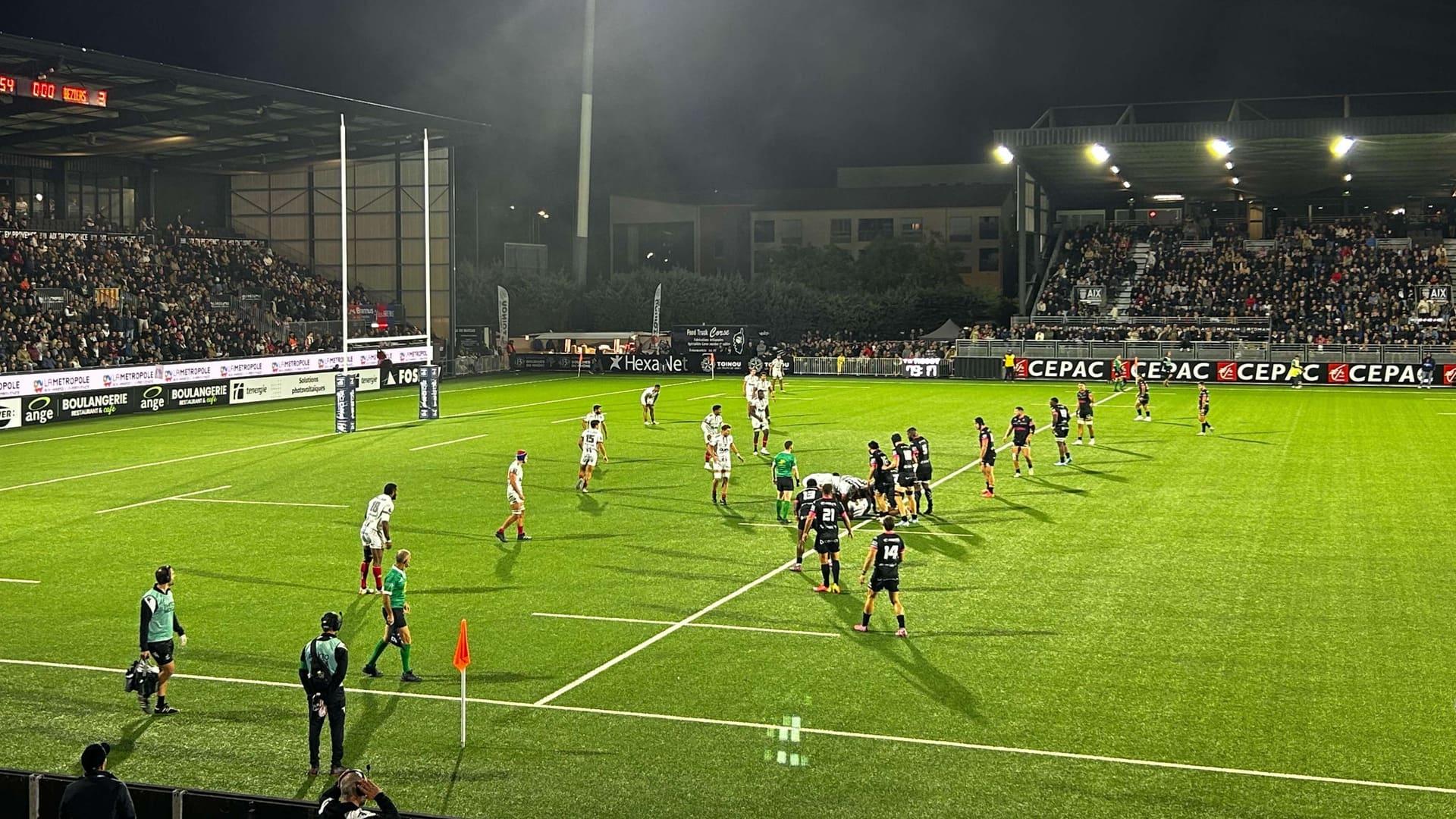 Pro D2 : Provence Rugby écrase Béziers (54-3) et égale le record historique de 8 victoires d'affilée