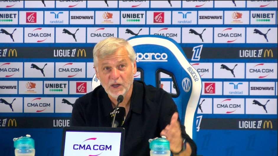 OM - LE HAVRE : Genesio "j'ai sûrement perdu un peu d'espérance de vie sur les dernières minutes"