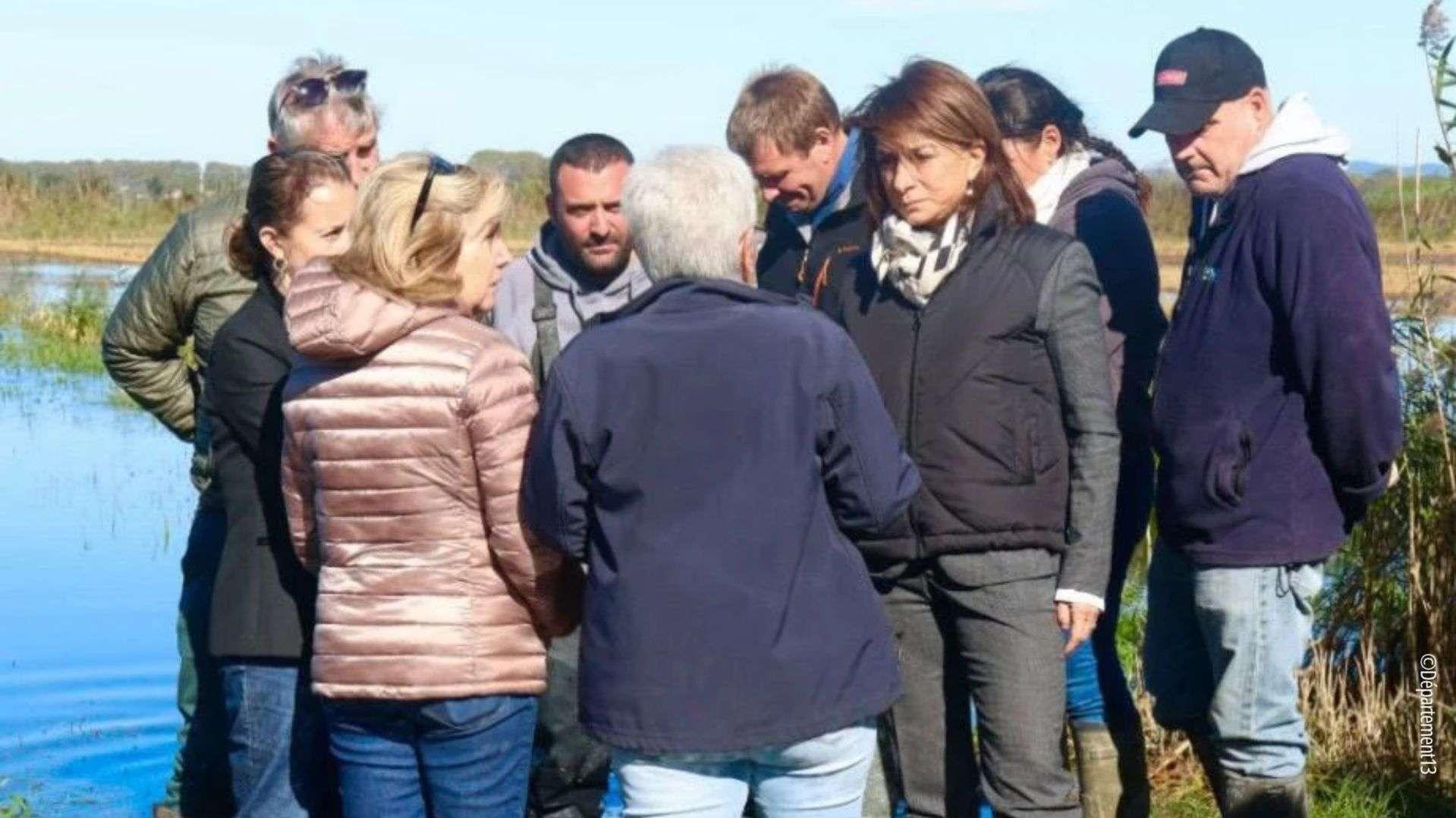 Inondations dans les Bouches-du-Rhône : Martine Vassal débloque un fonds de secours d'1 million d’euros pour les agriculteurs