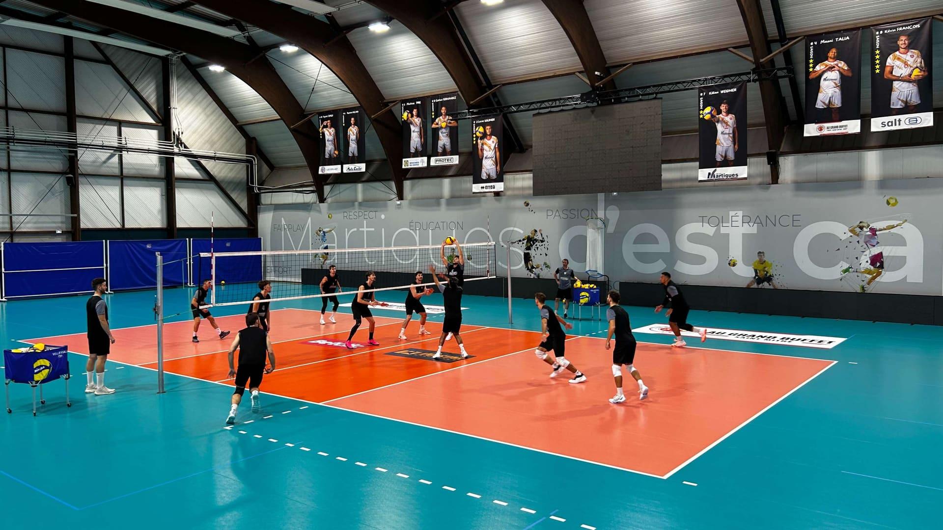 Ligue B : Martigues Volley retrouve Julien-Olive face au leader Reims avec l'envie de briller