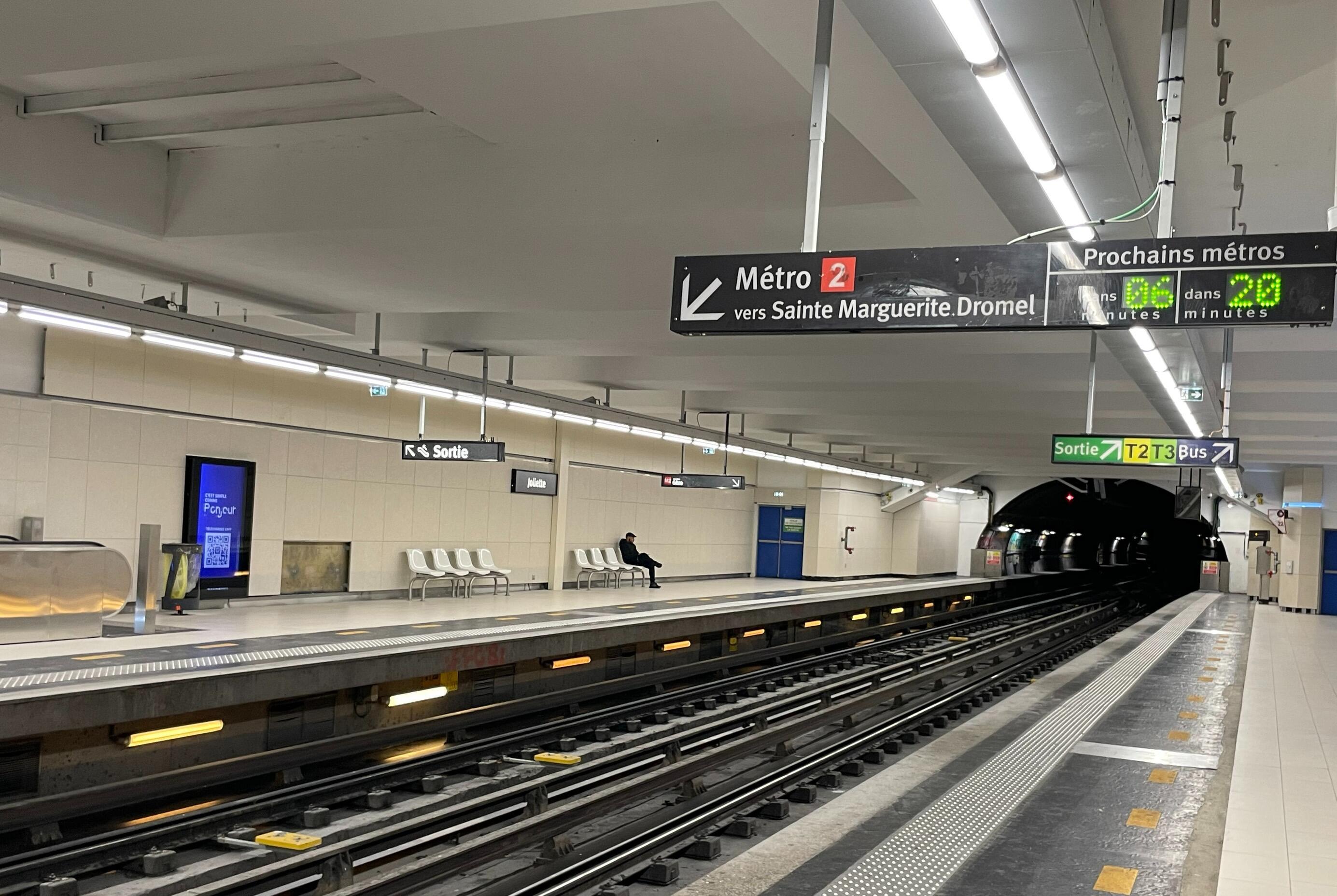 Marseille : une femme décède sur les rails du métro, la ligne 2 est perturbée