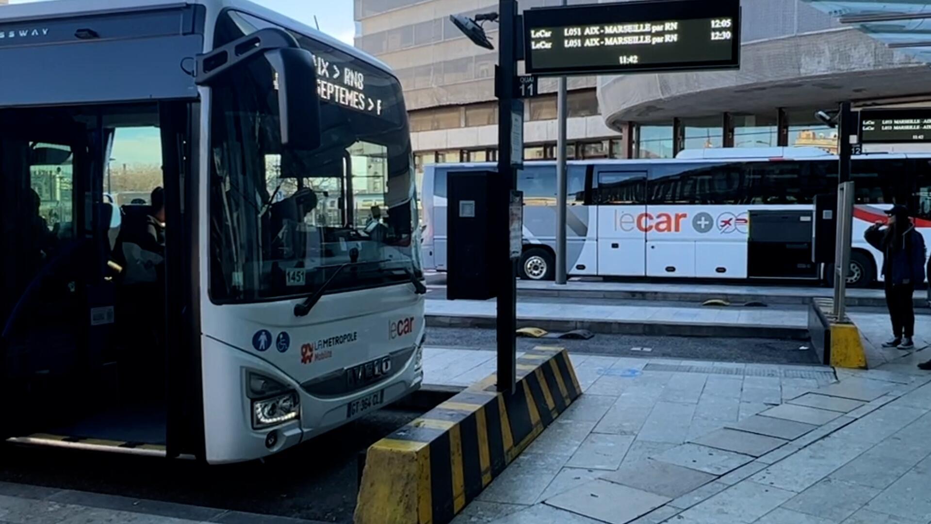 Un nouveau bus va relier le sud et l’est d’Aix-en-Provence à Marseille 