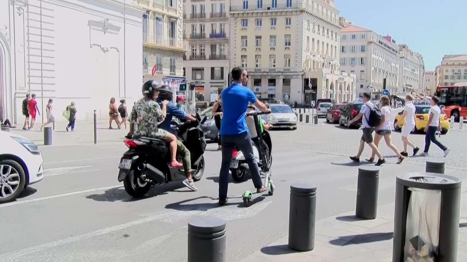 Les trottinettes en libre-service sont-elles problématiques à Marseille ?