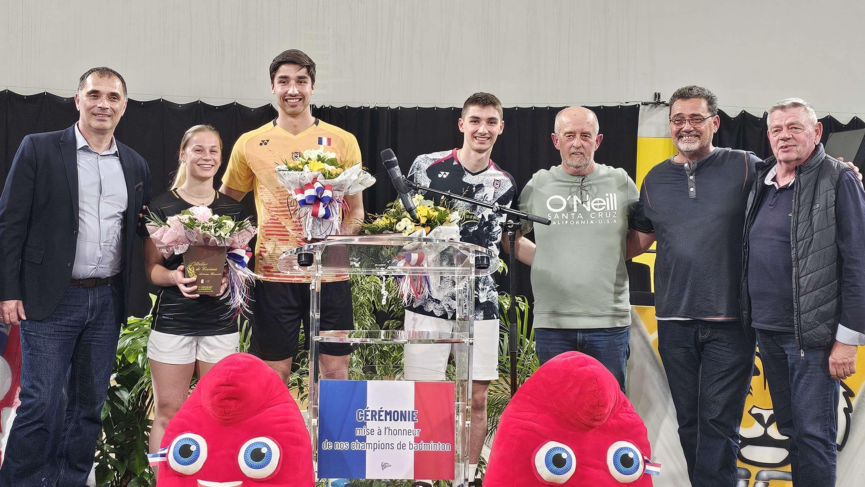 Championnats de France de badminton : 4 Fosséens vont défendre leur titre