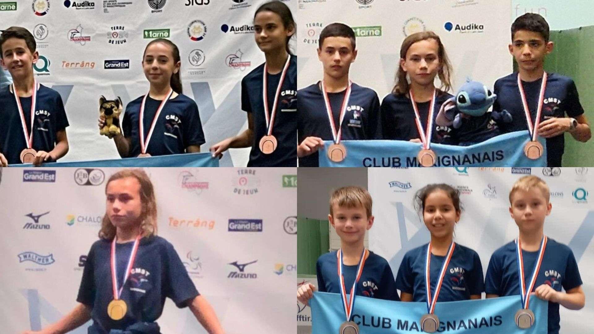 Le CMS Tir Marignane performe au championnat de France des écoles de tir