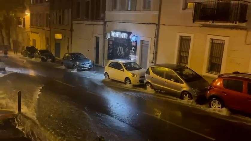 Bref et imprévisible passage orageux sur les Bouches-du-Rhône : les prémices de la tempête "Benjamin"