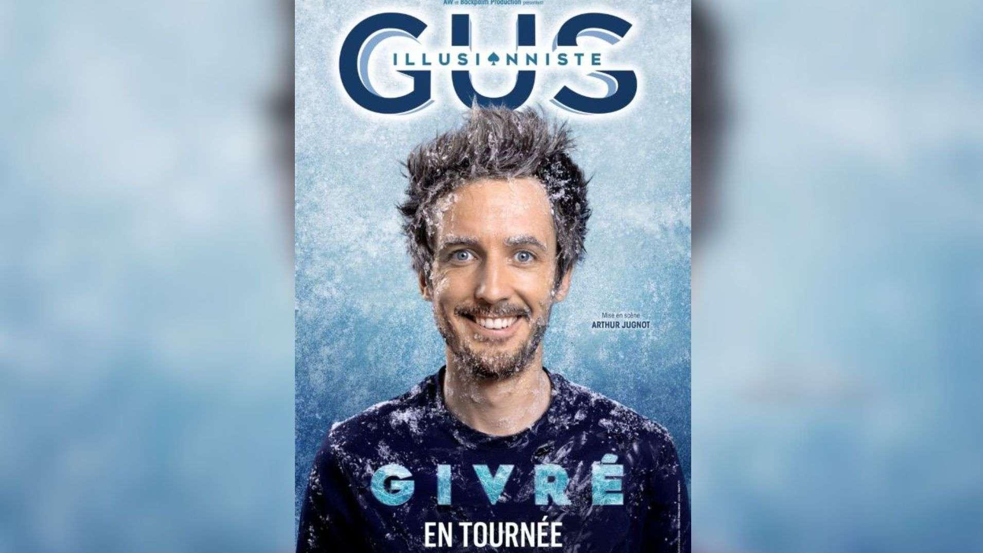 Châteauneuf-les-Martigues : Gus l'illusionniste présente son show "Givré" ce samedi