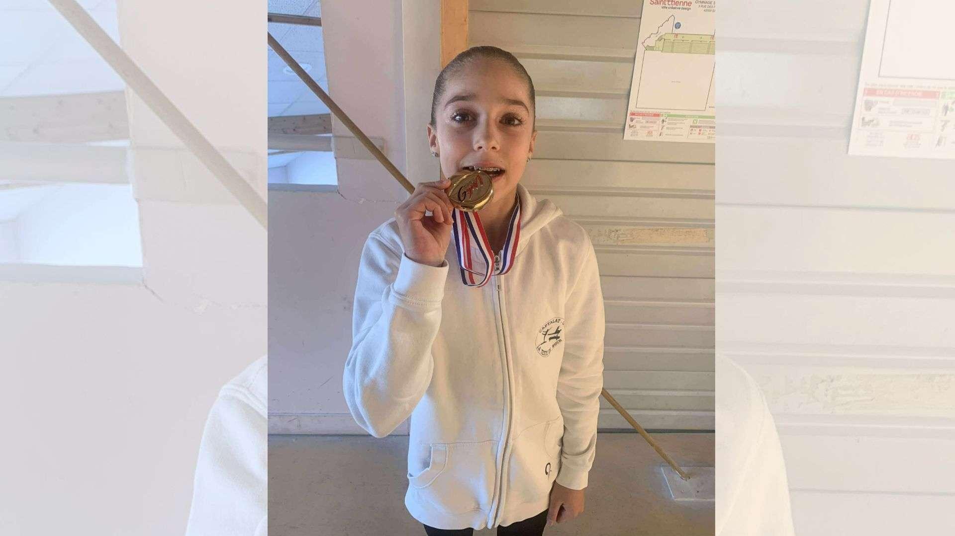 L'exploit de Chloé Jurado : la gymnaste originaire de Martigues en Or après sa blessure